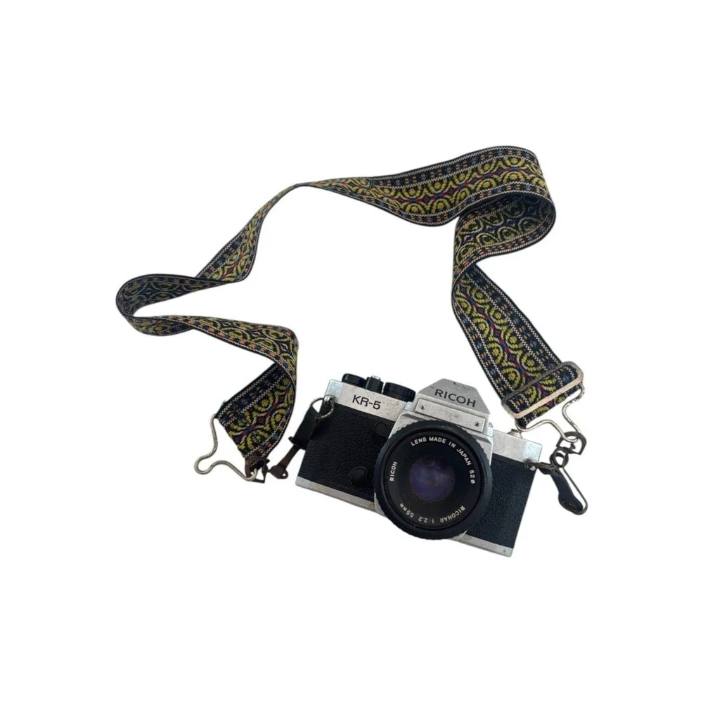 Ricoh KR-5 35mm SLR Film Camera + Lens For Parts